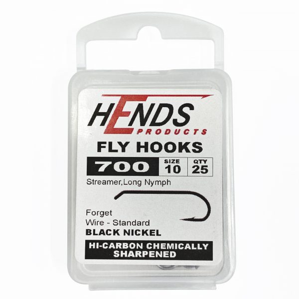 Fly Hooks 700 Black Nickel