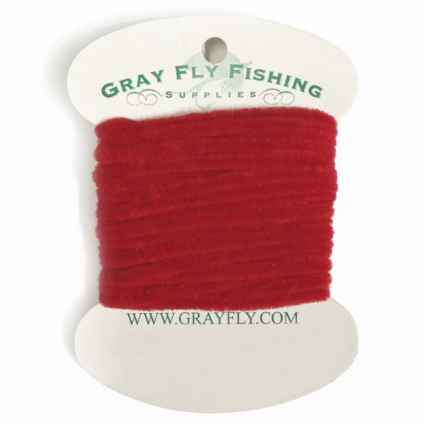 Nylon Chenille Rojo 1