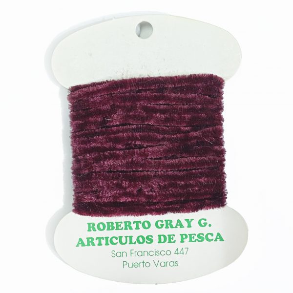 Chenille Morado 1