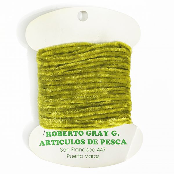 Chenille Verde 1