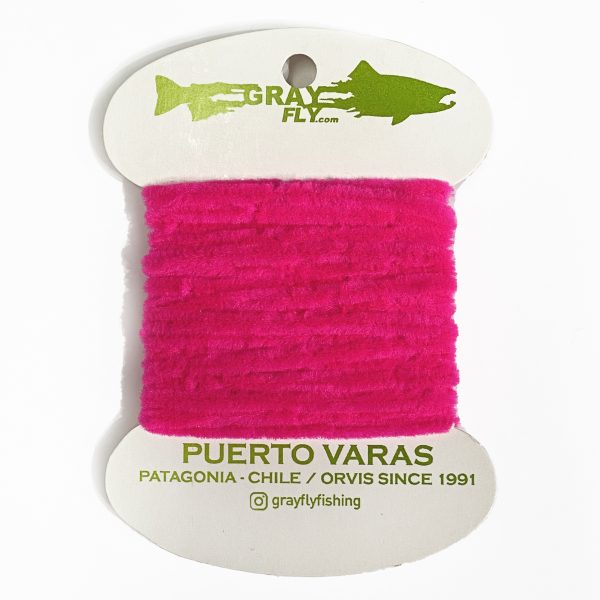 Nylon Chenille Rosado 1