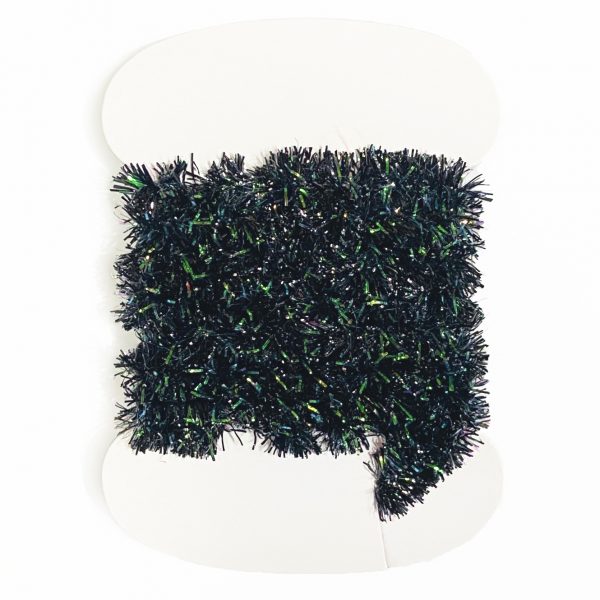 Krystal Chenille Negro/Verde