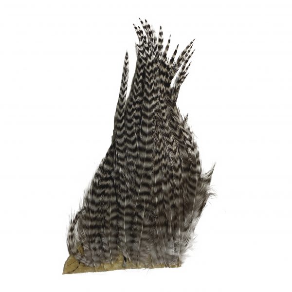 Bugger Hackle Patches Grizzly