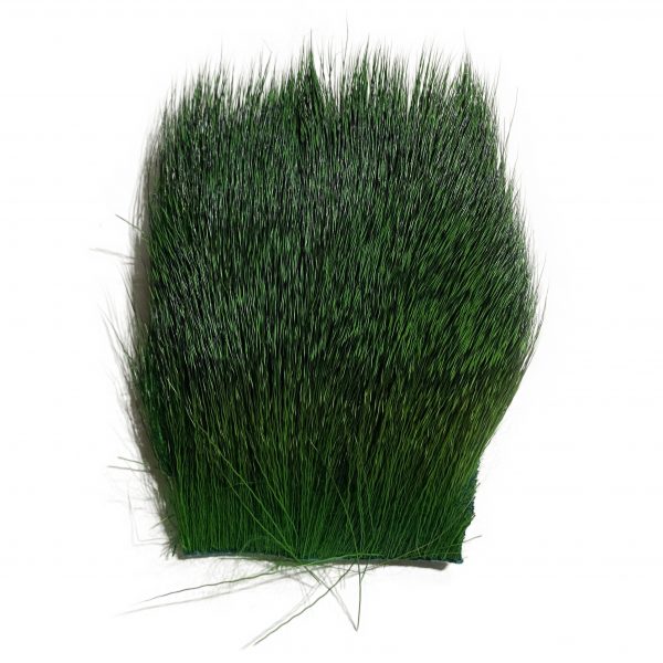 Dyed Deer Body Hair Green