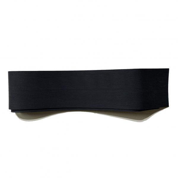 Medium Round Rubber Black