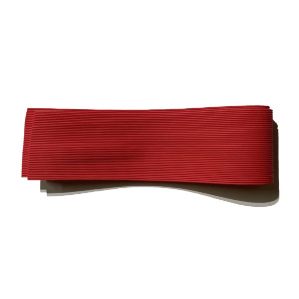 Medium Round Rubber Red