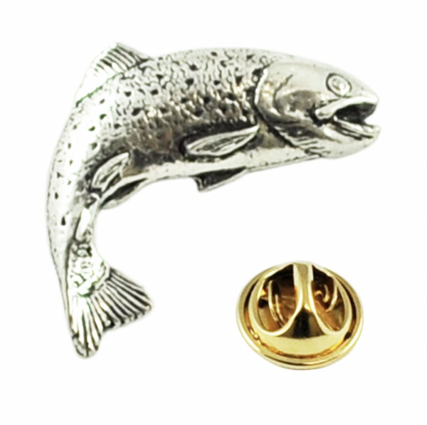 Pin Salmón Saltando