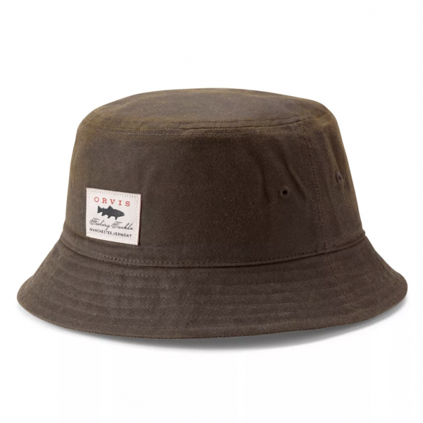 Waxed Cotton Bucket Hat
