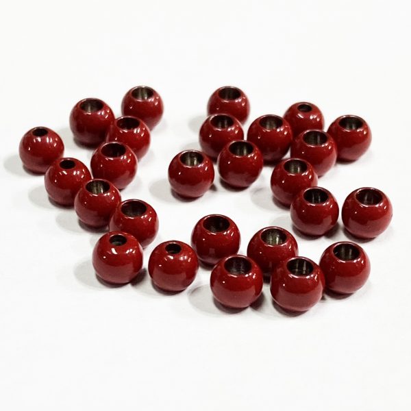 Hot Beads Roe Red 5/32"