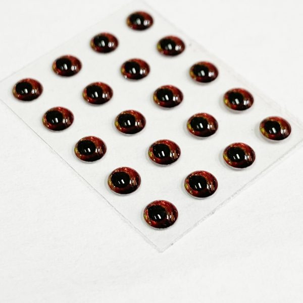 Living Eyes 3 mm Fire