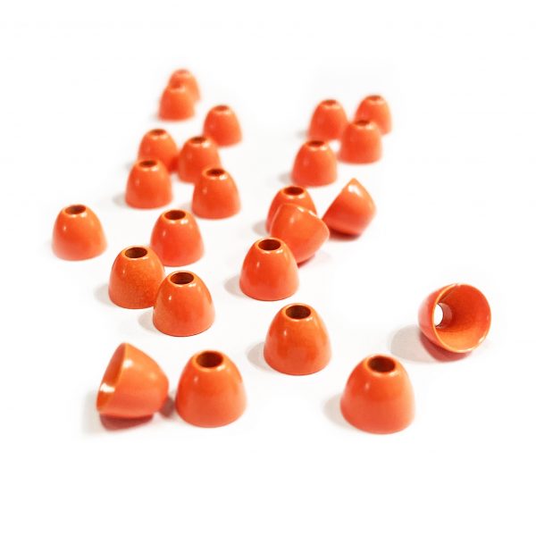 Brass Cone Heads 1/4 Large Fl. Orange